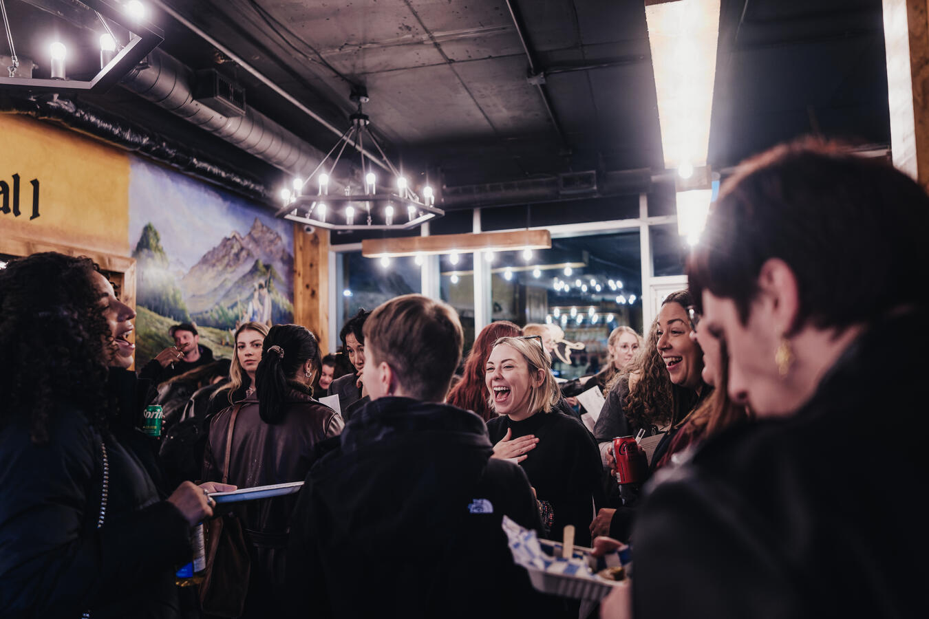 Photo of Iron Flame midnight release party